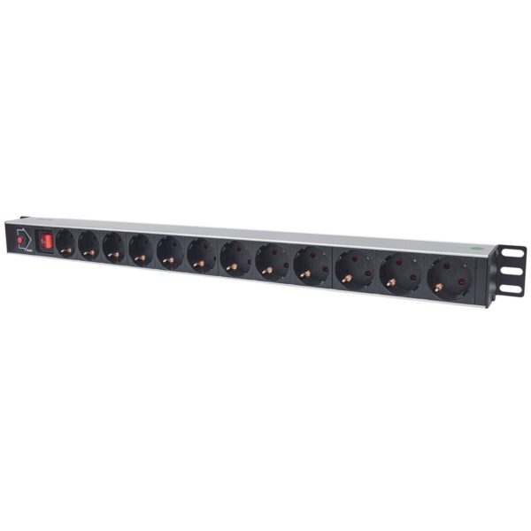 Intellinet Schuko 27" 12 Way Multi-socket Adapter 714044 (18 m)