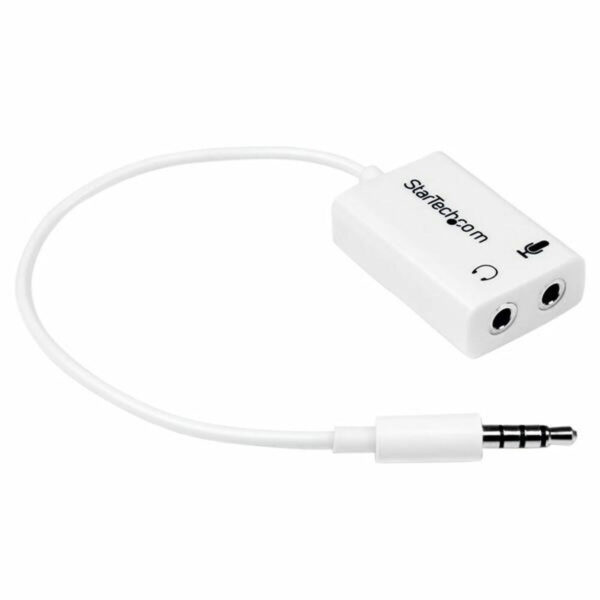 Startech Audio Jack Adapter MUYHSMFFADW White 015 m