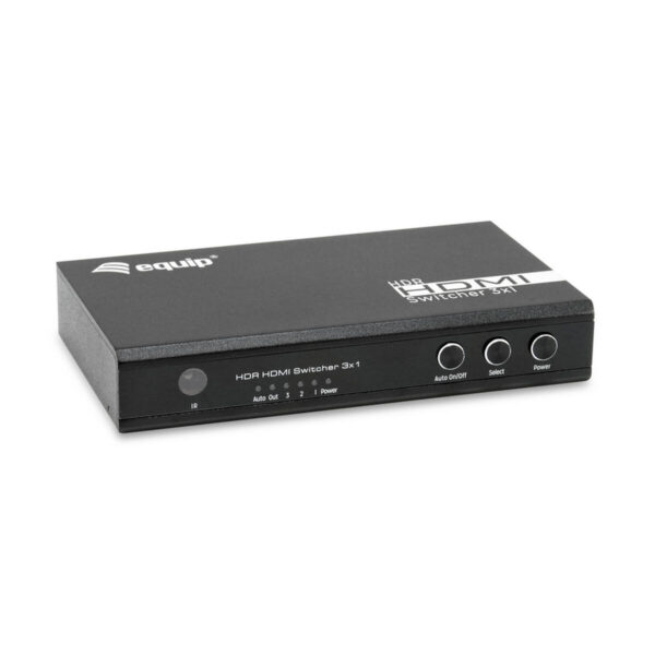 EQUIP Splitter 3x1 Black