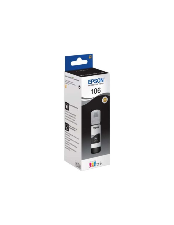 Epson EcoTank 106 Black Genuine Ink Bottle