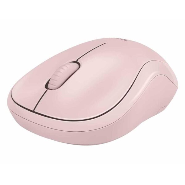Logitech M240 Silent Bluetooth Mouse Wireless Compact Portable Smooth Tracking 18-Month Battery for Windows macOS ChromeOS Compatible with PC Mac Laptop Tablets - Rose