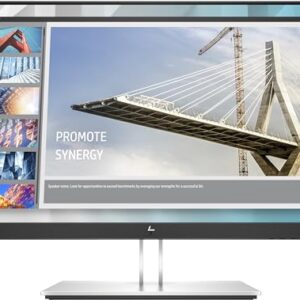 HP E24i G4 Business Monitor WUXGA 238" IPS Screen 5ms Response Time Overdrive Resolution 1920 x 1200 Anti-Glare Tilt/Height/Adjustable Pivot DiplayPort HDMI VGA Silver