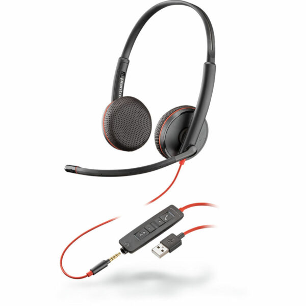POLY Headphones with Microphone 209747-201