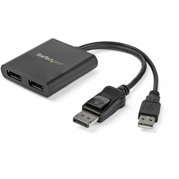 Startech Splitter DisplayPort MSTDP122DP Black 4K Ultra HD