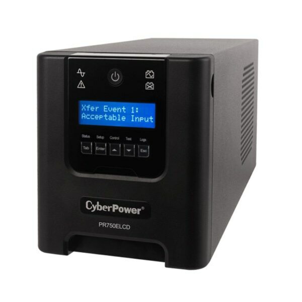 Cyberpower Uninterruptible Power Supply System Interactive UPS PR750ELCD (Refurbished A)