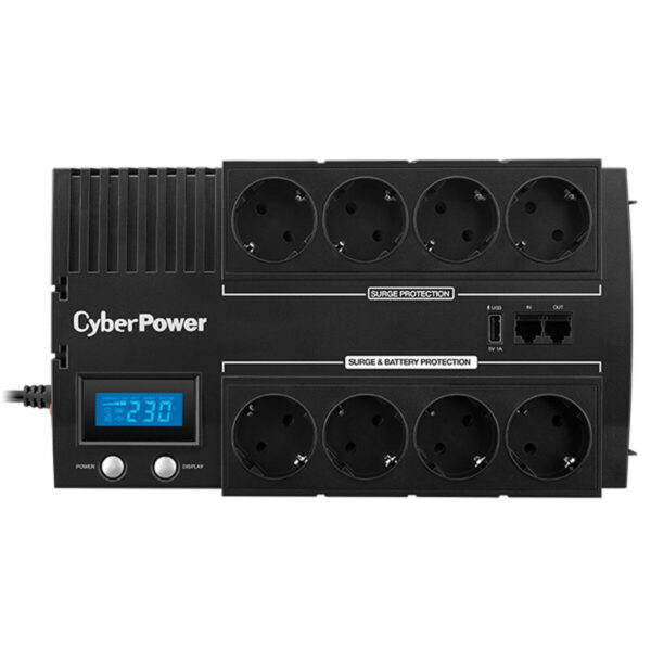 Cyberpower Uninterruptible Power Supply System Interactive UPS BR1200ELCD 1200 VA