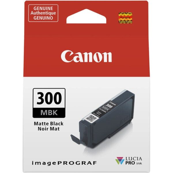 Canon PFI-300 MBK - Matte black original ink tank for imagePROGRAF PRO-300