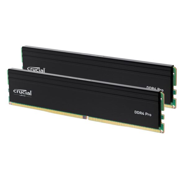 Crucial Pro DDR4 RAM 64GB Kit (2x32GB) 3200MHz Intel XMP 20 Computer Memory (PC) - CP2K32G4DFRA32A