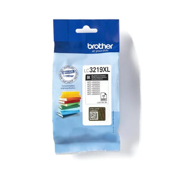 BROTHER LC-3219XLBK Inkjet Cartridge Black Single Pack High Yield Includes 1 x Genuine Supplies