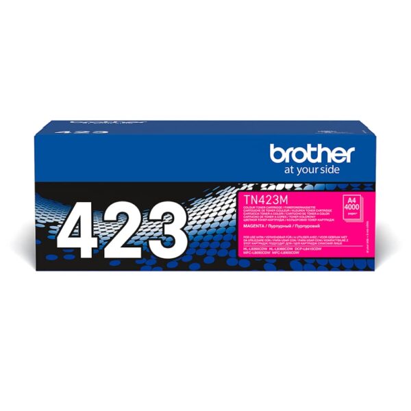 BROTHER TN-423M Toner Cartridge High Yield Magenta Genuine Supplies TN423M