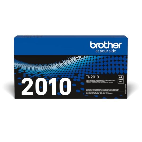 BROTHER TN-2010 Toner Cartridge Black Single Pack Standard Yield Includes 1 x Genuine Supplies