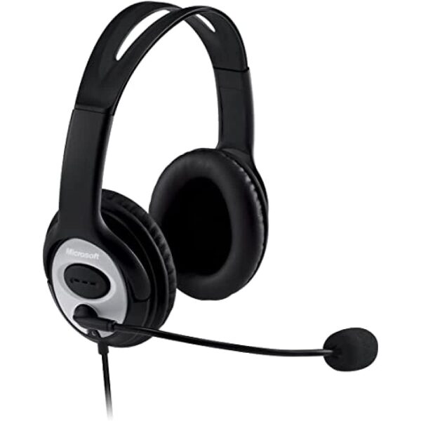 Microsoft JUG-00014 LifeChat LX 3000 Headset - Black