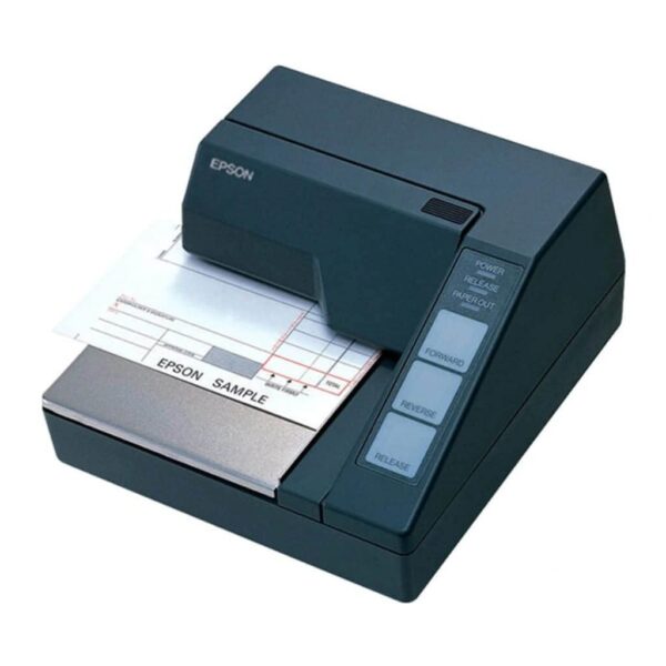 Epson TM-U295 (292) 7-pin Serial Impact Dot Matrix Authorisation Slip Printer (Epson Dark Grey) without power supply