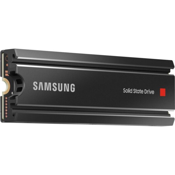Samsung 980 PRO SSD with Heatsink 2TB PCIe Gen 4 NVMe M2 Internal Solid State Hard Drive Heat Control Max Speed PS5 Compatible MZ-V8P2T0CW Black