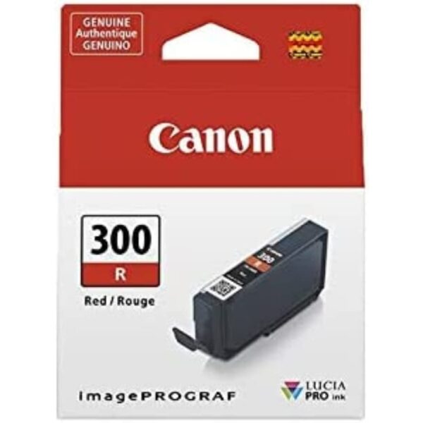 Canon PFI-300 R - Red original ink tank for imagePROGRAF PRO-300
