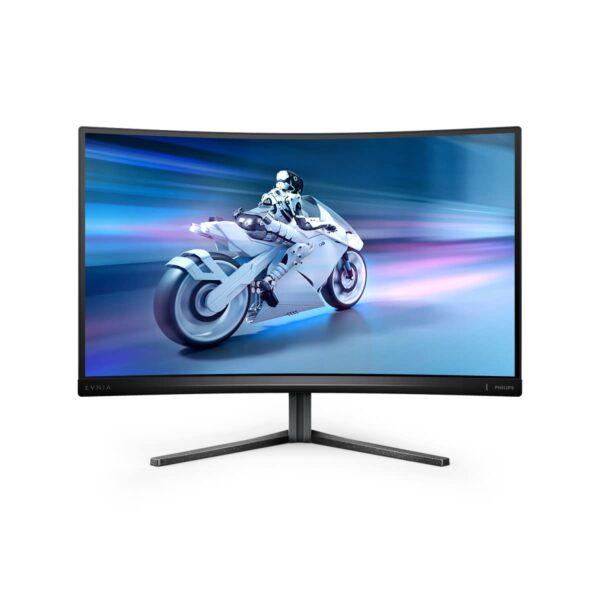 PHILIPS Evnia 27M2C5500W - 27" QHD Curved Gaming Monitor 240Hz VA 05ms FreeSync premium pro Low input Lag Height adjust HDR (2560 x 1440 @ 400 cd/m HDMI 20 / DP 14 USB 32)