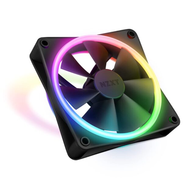 NZXT F120 RGB DUO Ventilateur 12 cm Noir 1 pice(s)