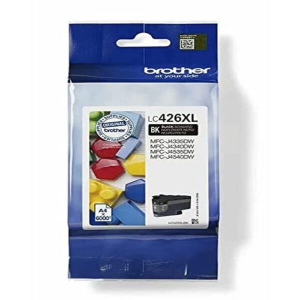 BROTHER LC-426XLBK Inkjet Cartridge Black Single Pack High Yield includes 1 x Genuine Supplies