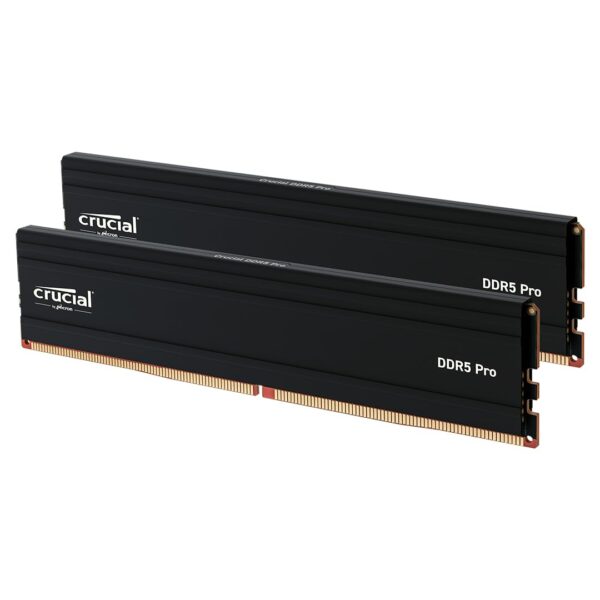 Crucial Pro DDR5 RAM 32GB Kit (2x16GB) 5600MHz Intel XMP 30 Computer Memory (PC) - CP2K16G56C46U5