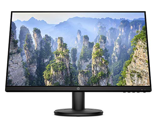 HP v24i Full HD Monitor (1920 x 1080) 238 Inch (1 VGA 1 HDMI) - Black
