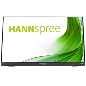 Hannspree HT225HPB 1080p Full HD 215 Inch Anti Glare HS-IPS Touch Screen Monitor with HDMI DisplayPort Connectivity - Black