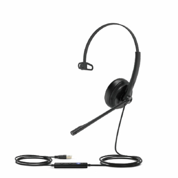 Yealink Headphones UH34 MONO UC Black