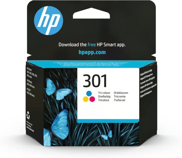 HP CH562EE 301 Original Ink Cartridge Tri-color Single Pack