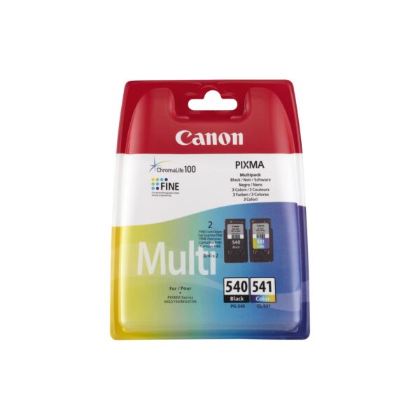 Canon PG-540 Black + CL-541 Colour Genuine Ink Cartridges Discontinued