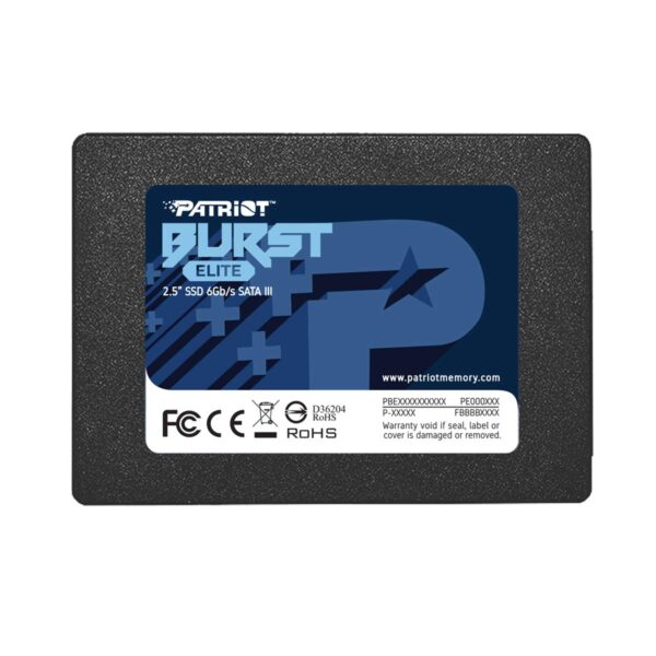 Patriot Memory Burst Elite SATA 3 960GB SSD 25" Solid State Drive