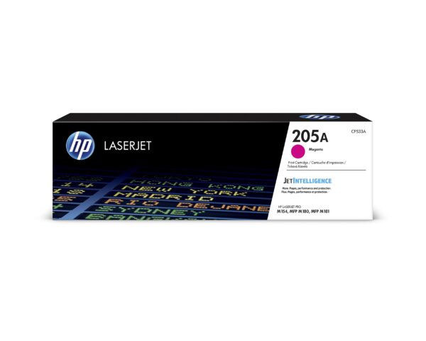 HP CF533A 205A LaserJet Toner Cartridge Magenta Single Pack