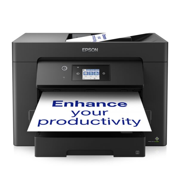 Epson WorkForce WF-7830 All-in-One Wireless Colour Printer with Scanner Copier Fax Ethernet Wi-Fi Direct and ADF