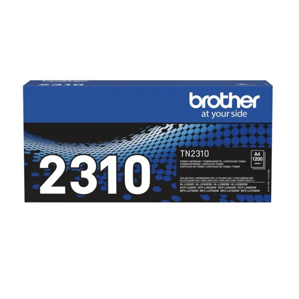 BROTHER TN-2310 Toner Cartridge Black Single Pack Standard Yield includes 1 x Genuine Supplies