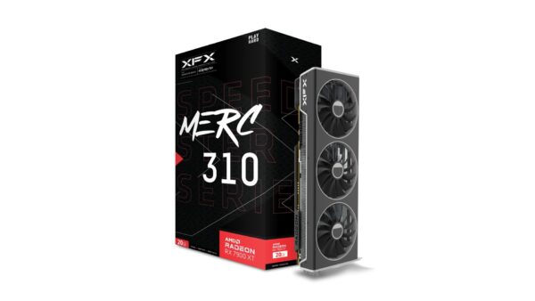 XFX Speedster MERC310 AMD Radeon RX 7900XT Ultra Gaming Graphics Card with 20GB GDDR6 RDNA 3 RX-79TMERCU9