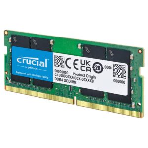 Crucial RAM 8GB DDR4 2400MHz CL17 Laptop Memory CT8G4SFS824A