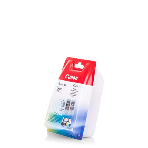 Canon PG-40 Black & CL-41 Colour Ink Cartridge Bundle Pack