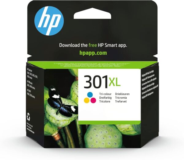 HP CH564EE 301XL High Yield Original Ink Cartridge Tri-color Single Pack