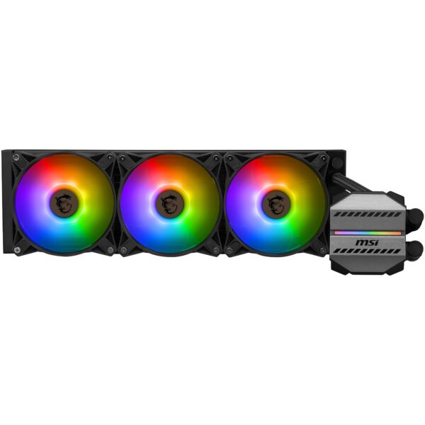 MSI MAG CORELIQUID M360 AIO CPU Liquid Cooler - 12 way Split-Flow Water Cooling Evaporation-Proof Tubing It supports mainsteam socket like AM5 and 1700