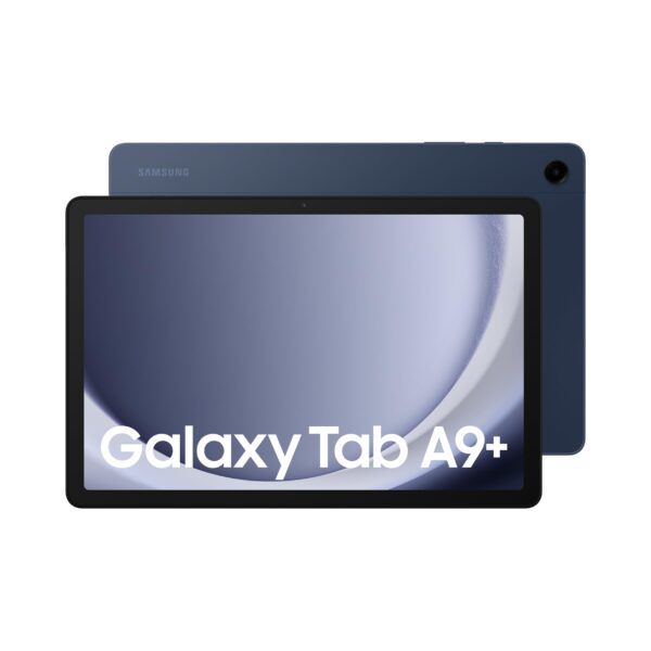 Samsung Galaxy Tab A9+ Android Tablet 64GB Storage Large Display 3D Sound Navy 3 Year Manufacturer Extended Warranty (UK Version)