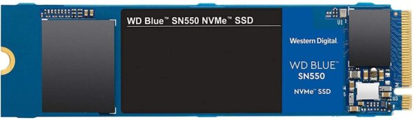 Western Digital WDBLUE SN550 1TB M2 2280 PCIe Gen3 NVMe up to 2400 MB/s read speed