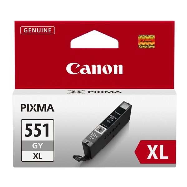 Canon Original CLI-551xl High Capacity Ink Cartridge Grey