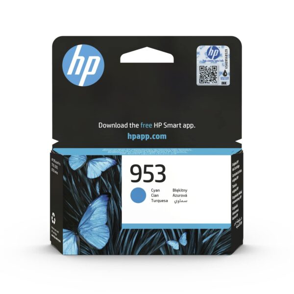HP F6U12AE 953 Original Ink Cartridge Cyan Single Pack