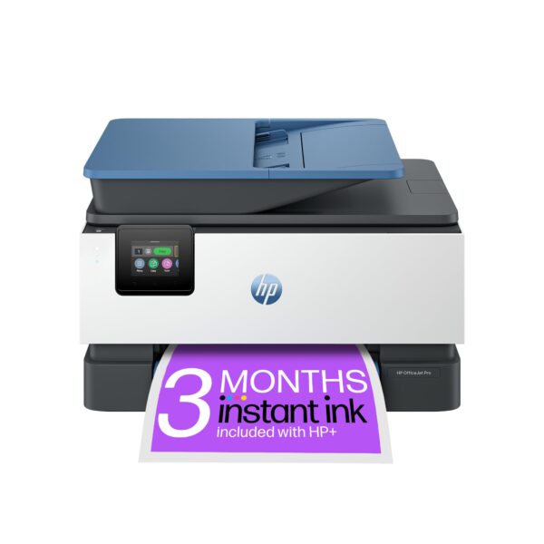 HP OfficeJet Pro 9125e All-in-One Printer Colour for Small Office Print Scan Copy Fax Automatic Document Feeder 3 Months of Instant Ink Easy Setup Up To Years Warranty