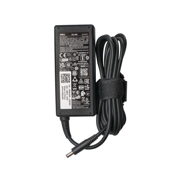 Dell Genuine New Vostro 3490 3491 3590 3591 5391 5590 5490 (NOTE For MODEL ONLY) Laptop Notebook Adapter 65W Battery Charger Power Supply Unit 45mm x 30mm PSU Adaptor + Cord