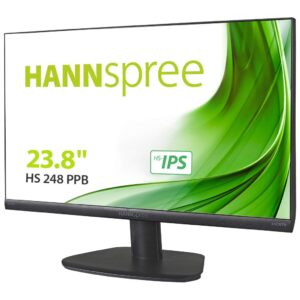 Hannspree HS248PPB 238 Inch HS-IPS HDMI DisplayPort Full HD Monitor Black