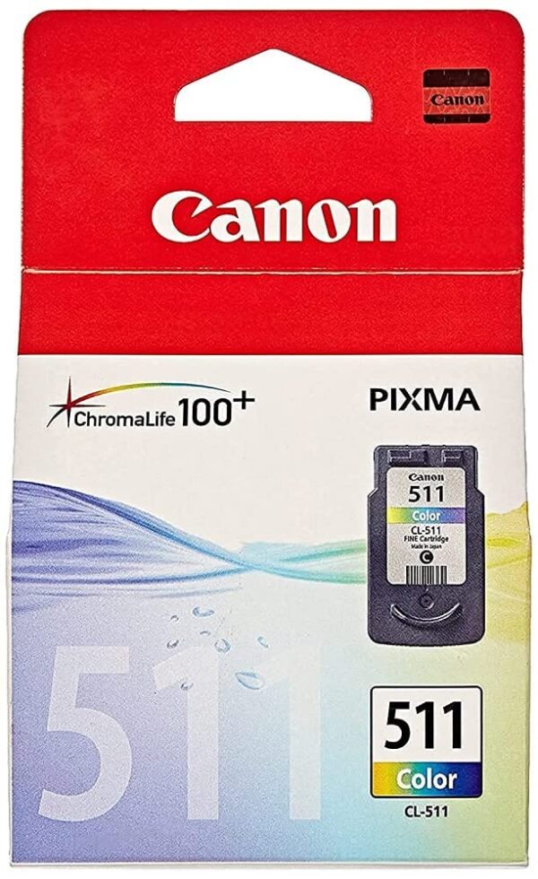 Canon Original ChromaLife 100+ Colour Ink Tank CL-511