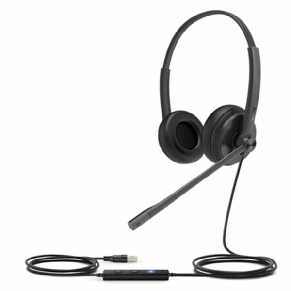Yealink Headphones with Microphone YEAUH34LIT-D-T Black