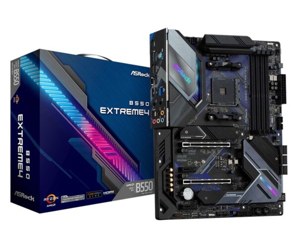 ASRock B550 Steel Legend Motherboard Supports 3rd Gen AMD4 Ryzen PCIe 47