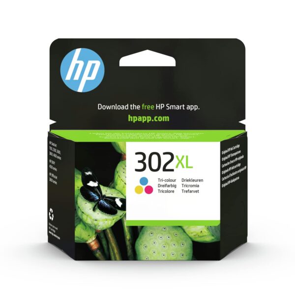HP F6U67AE 302XL High Yield Original Ink Cartridge Tri-color Single Pack