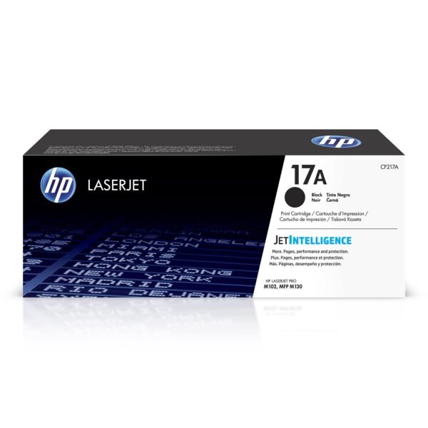 HP CF217A 17A Original LaserJet Toner Cartridge Black Single Pack
