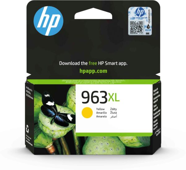 HP 3JA29AE 963XL High Yield Original Ink Cartridge Yellow Single Pack